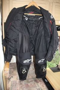 Kaheosaline TEKSTIILNE MOTOKOMBINESOON Alpinestars (4 foto / 7)