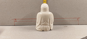 The Hotei (laughing Buddha) statuette (3 foto / 4)