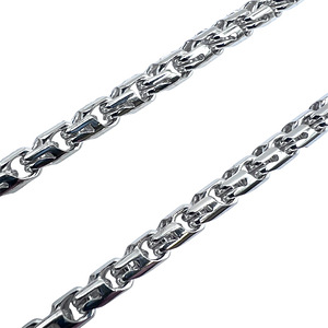 Handmade Rounded Bismarck chain 925 Sterling Silver (3 foto / 7)