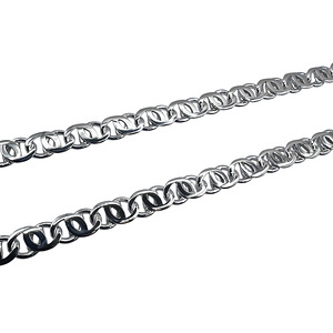 Handmade Paperclip Chain 925 Sterling Silver (3 foto / 5)