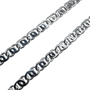 Handmade Paperclip Chain 925 Sterling Silver (4 foto / 5)