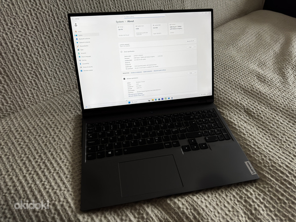 Lenovo Legion 5 Pro (16ACH6H), RTX3070, 32GB RAM, 2TB SSD
