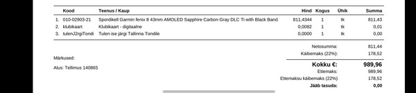 Garmin fēnix 8 43 мм AMOLED Sapphire Carbon Gray