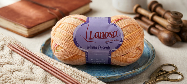 Пряжа Lanoso Mono Desenli