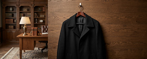 Meeste poolmantel Berton Premium Cashmere & Wool (1 foto / 2)