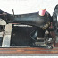 Töötav 1906. a. Singer õmblusmasin eriõmblusosadega (foto #3)
