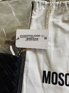 Стеганая сумка-клатч новая Love Moschino (6 фото из 9)
