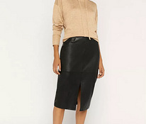 Uus OASIS nahkseelik leather pencil skirt s. UK16