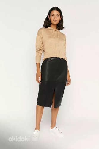 Uus OASIS nahkseelik leather pencil skirt s. UK16 (foto #1)
