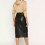 Uus OASIS nahkseelik leather pencil skirt s. UK16 (foto #3)