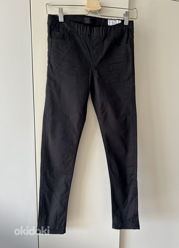 Polarn O.Pyret POP puuvillased püksid teksad strech s.152 (foto #1)