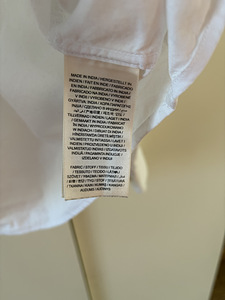 GANT laste valge triiksärk 100% cotton 158-164 cm (8 foto / 9)