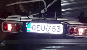 Auto Companioni haakekonksule kinnitatav jalgrattahoidik (1 foto / 3)