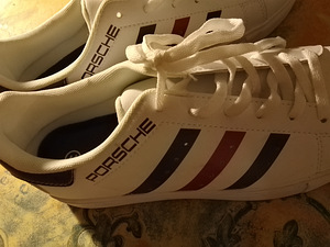 PORSCHE KENGÄT VALKOISET KOKO 44 (2 valokuva sivusta 4)