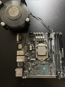 I5 9400f ja MSI B360I GAMING PRO AC (1 foto / 2)