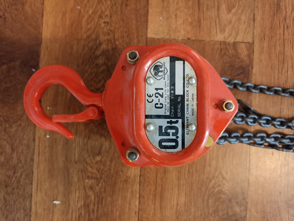 Käsitsi kett-tõstuk Elephant Chain Block Co., Ltd 0.5t