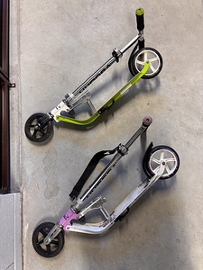 Hudora BigWheel 180 tõukeratas, roheline värv (8 foto / 8)