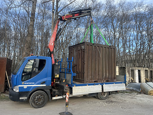 Грузоперевозка автомобилем с краном или самосвал 5,6т. (4 фото из 5)