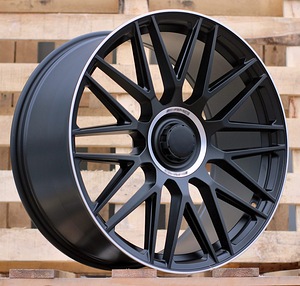 R21x9  5X112  ET  34  66.6  Y0207  Black Half Matt+Polished Lip (BLHMPL)  For MER  (P+M)  (Rear+Front) (1 foto / 1)