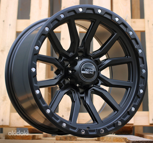 R18x10  6X139.7  ET  M18  110.1  Y0156  Black Half Matt (BLHM)  For 4X4  (K4+Z4)