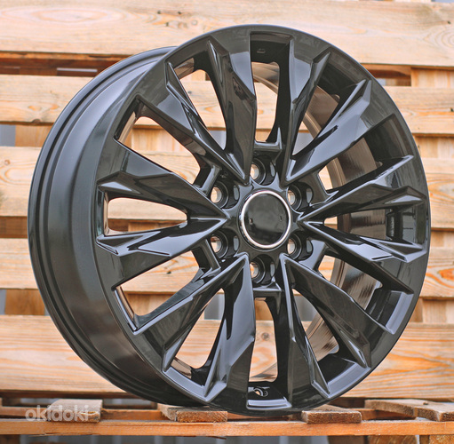 R20x8.5  6X139.7  ET  25  106.1  Y0185  (H880F)  Hyper Black (HB)  For TOYOT  (K7)  (HYBRID FORGED)