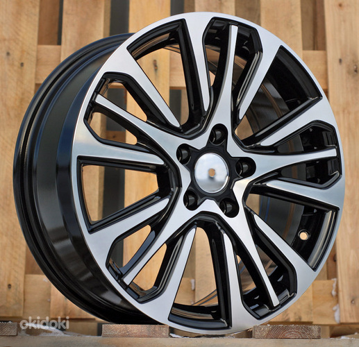 R17x7  5X114.3  ET  37  66.1  Y0057  Black Polished (MB)  For RENAU  (R)