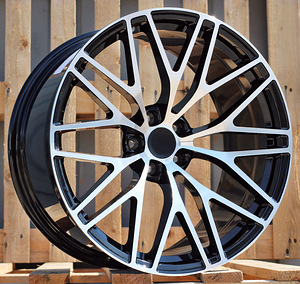 R20x10  5X112  ET  19  66.5  XFRGW5697  Black Polished (MB)  For PORCH  (K3)  (FORGED (Rear+Front)) (1 foto / 1)
