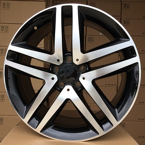 R19x8  5X112  ET  52  66.6  XFE69  Black Polished+Powder Coating (MBPC)  For MER  (R)  ((980kg)) (1 foto / 1)