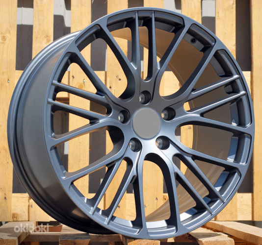 R21x11  5X130  ET  60  71.6  XFRGW1101  Gun Metal (GM)  For PORCH  (K3)  (FORGED (Rear+Front))