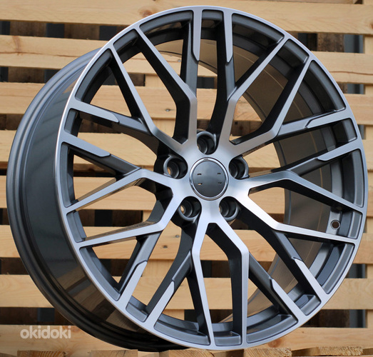 R19x8.5  5X112  ET  40  66.5  XFE30  (FBX342)  Grey Polished (MG)  For AUD  (A)  (HYBRID FORGED)
