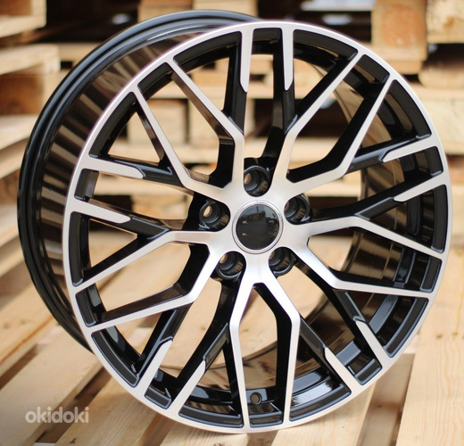 R18x8  5X112  ET  40  66.5  XFE30  (BY1373)  Black Polished (MB)  For AUD  (Z2)