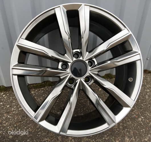 R16x7  5X112  ET  45  57.1  XFC61  (BK5182)  Hyper Black (HB)  For VW  (R+L2+K2+P)