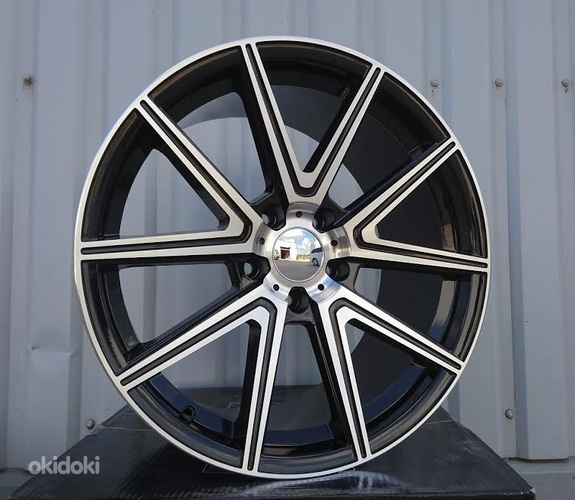 R18x8.5  5X114.3  ET  35  67.1  XFE07  Black Polished (MB)  For RACIN  (K7)  (Rear+Front)