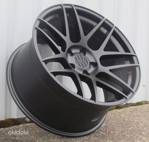 R19x9  5X120  ET  30  72.6  XF995  (HX022)  Black Half Matt (BLHM)  For HAXER  (K4+P1)  (Rear+Front)