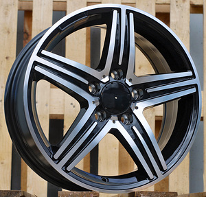 R16x6.5  5X112  ET  49  66.6  XFA11  Black Polished (MB)  For MER (1 foto / 1)