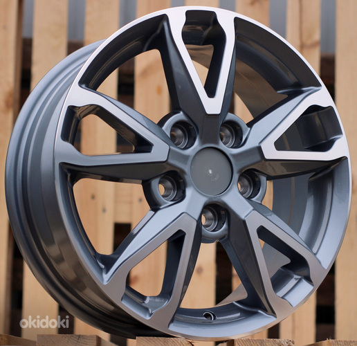 R15x6  5X114.3  ET  48  67.1  XFA17  Grey Polished (MG)  For HYUND  (L6)  ((AKC 50 Eur))