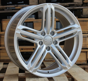 R17x7.5  5X112  ET  35  66.5  XF657  Silver (SI)  For AUD  (R)  ((AKC 80 Eur)) (1 foto / 1)