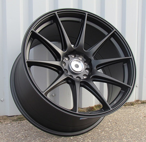 R19x8.5  10X114/120  ET  20  74.1  XF266  Black Half Matt (BLHM)  For RACIN  (K4)  ((AKC 110 Eur) REAR+FRONT) (1 foto / 1)