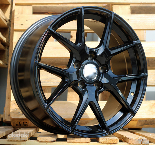 R19x8.5  5X127  ET  40  71.5  XF418  Black (BL)  For JEEP  (K4)