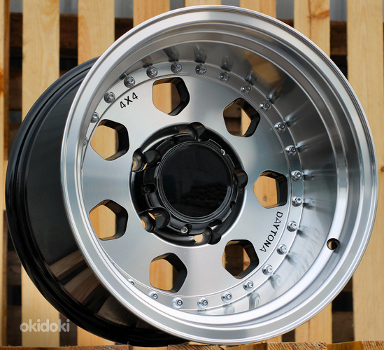R15x10  5X139.7  ET  M44  110.1  XF223  Black Polished (MB)  For 4X4  (D1)