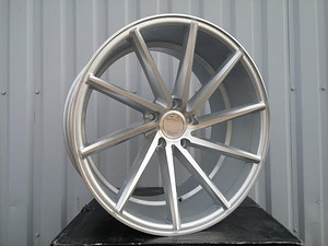 R17x7.5  5X112  ET  42  66.6  XF099  (QC177)  Silver Shining (SS)  For RACIN  (R)  ((Rigt side) Style Vossen (AKC 70 Eur)) (1 foto / 1)