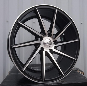 R20x9  5X120  ET  38  74.1  XF099  (QC177)  Black Polished (MB)  For RACIN  (K3)  ((AKC 80 Eur)(RIGHT) Style Vossen) (1 foto / 1)