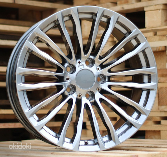 R19x8.5  5X120  ET  33  72.6  XF142  Hyper Black (HB)  For BMW  (P2)  (Rear+Front)