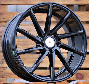 R17x7.5  5X114.3  ET  42  73.1  XF096  (QC175)  Black (BL)  For RACIN  (R)  ((Left side) Style VOSSEN) (1 foto / 1)