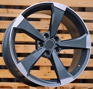 R18x8  5X112  ET  40  66.5  XE351  (IN5436)  Grey Polished (MG)  For AUD  (Z5+Z3) (1 foto / 1)