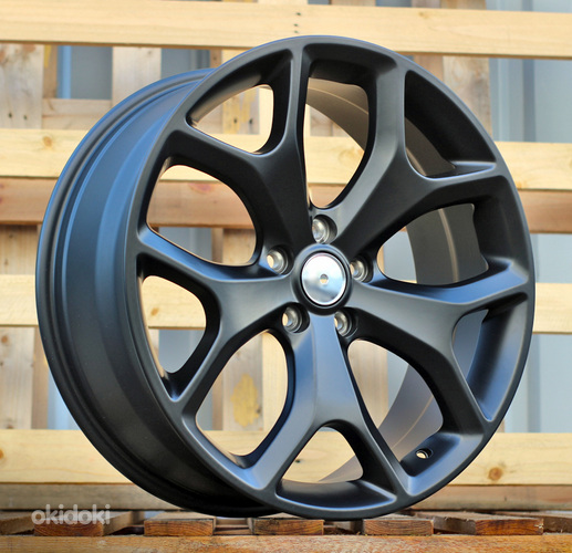 R20x8  5X115  ET  40  71.5  XE256  Black Half Matt (BLHM)  For DODGE  (P1)