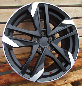 R16x7  5X108  ET  44  65.1  XE170  (BK5788)  Black Polished Half Matt (MBHM)  For PEUG  (K2+P) (1 foto / 1)