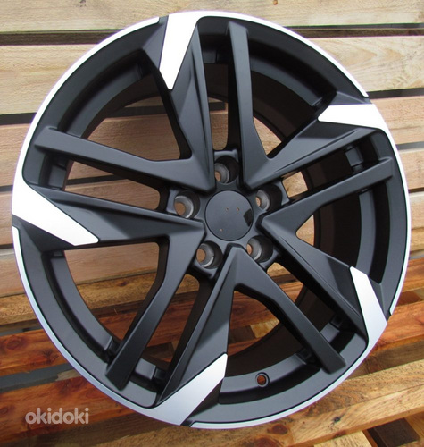 R17x7.5  5X108  ET  44  65.1  XE170  (BK5788)  Black Polished (MB)  For PEUG  (R)