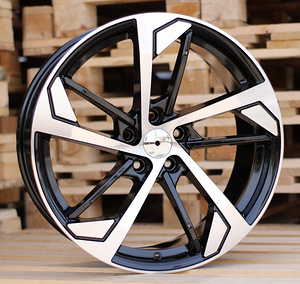R18x8  5X112  ET  40  66.6  XE139  (AU005)  Black Polished (MB)  For AUD  (K3) (1 foto / 1)