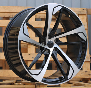 R17x7.5  5X112  ET  36  66.5  XE139  (BK5366)  Black Polished (MB)  For AUD  (P) (1 foto / 1)
